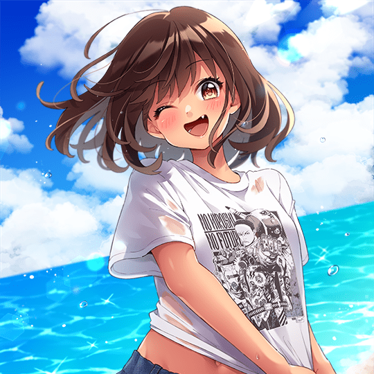 2020年暑中見舞い用イラスト by 虎んと 様 2020年暑中見舞い用イラスト by 虎んと 様