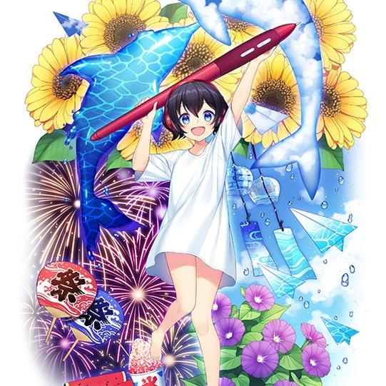 2018年暑中見舞い用イラスト by Jenevan 様 2018年暑中見舞い用イラスト by Jenevan 様