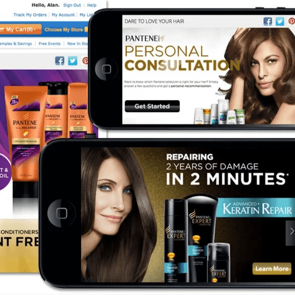 P&G/Pantene Brand Stores, Mobile Apps & Ecommerce P&G/Pantene Brand Stores, Mobile Apps & Ecommerce