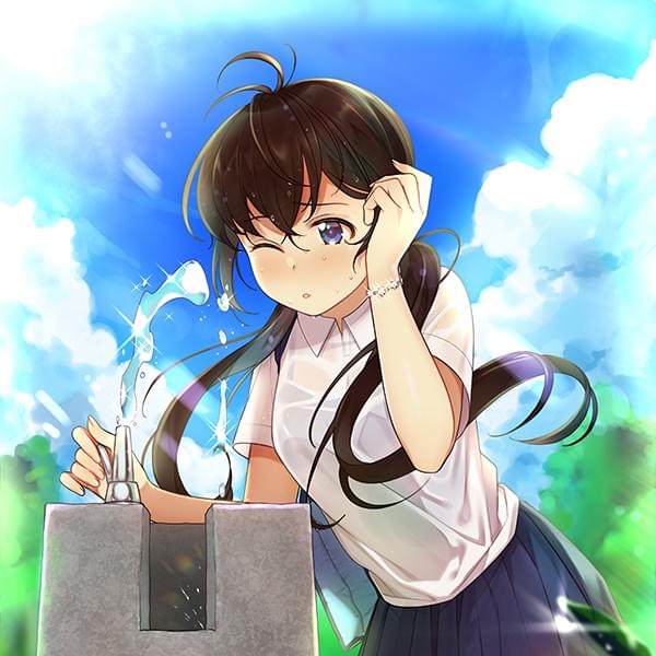 2017年暑中見舞い用イラスト by eventh7 様 2017年暑中見舞い用イラスト by eventh7 様