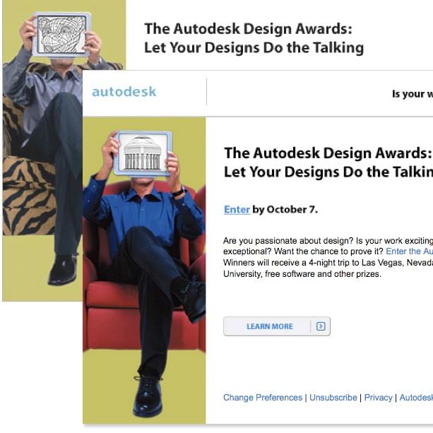 Autodesk Email Marketing (Templates & New Creative) Autodesk Email Marketing (Templates & New Creative)