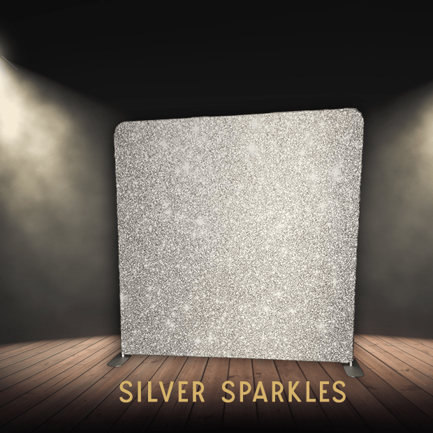 Silver Sparkles Backdrop Silver Sparkles Backdrop