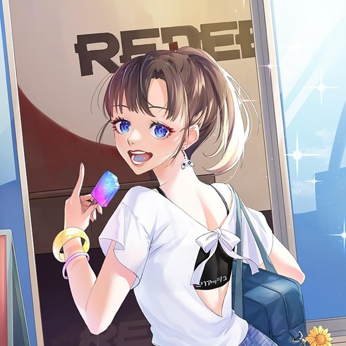 暑中見舞いイラスト「REDEEコラボ」by シカリ 様 暑中見舞いイラスト「REDEEコラボ」by シカリ 様