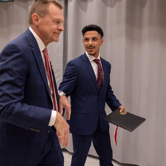 Rajeh AlBugami, MSIS, student of Dr. Stillwell, selected as 2025 Graduate Commencement Speaker