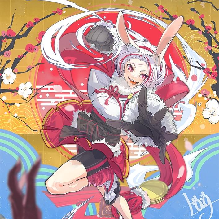 年賀状イラスト「卯年」 by Lag 様 年賀状イラスト「卯年」 by Lag 様