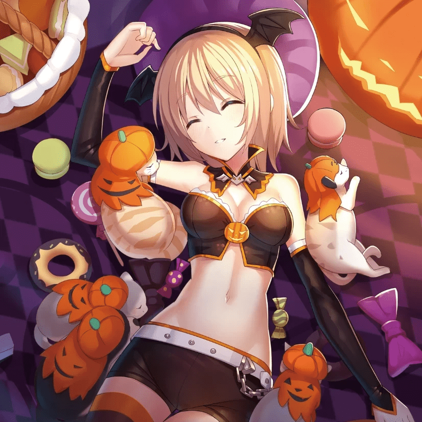 カレンダー用イラスト「10月:ハロウィン」 カレンダー用イラスト「10月:ハロウィン」