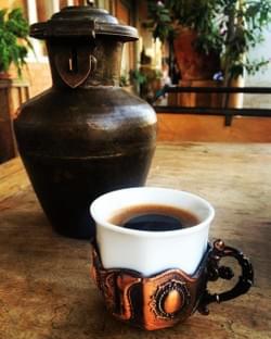 fine coffee, adorned fine coffee, adorned