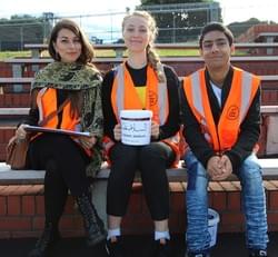 Volunteers at the Wellington vigil for Ōtautahi/Christchurch Volunteers at the Wellington vigil for Ōtautahi/Christchurch