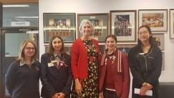 School Strike 4 Climate organisers at their local council School Strike 4 Climate organisers at their local council