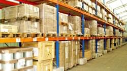 L'entrepôt Querlioz est entièrement équipé de racks