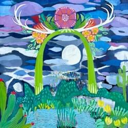 Refuge with Antlers II Refuge with Antlers II