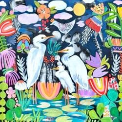 Triumvirate in the Garden Triumvirate in the Garden