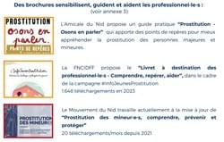 Brochures de sensibilisation Brochures de sensibilisation