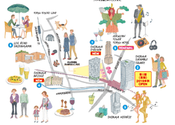 東急電鉄「SHIBUYA MAP」 東急電鉄「SHIBUYA MAP」
