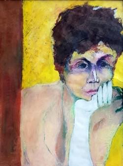 Anne Q au gant blanc (sold)