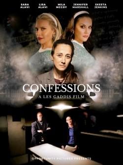 Actress Lisa Alavi in Confessions film.