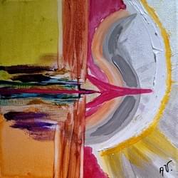 N°767 - CONFIANCE - toile acrylique (20x20) N°767 - CONFIANCE - toile acrylique (20x20)