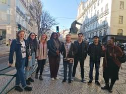 Lisbon January to April 2022 group on their arrival tour Lisbon January to April 2022 group on their arrival tour