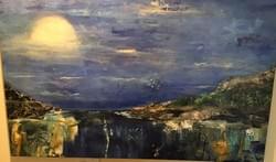 Nighttime Waterfall Nighttime Waterfall