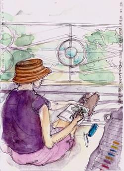 Solène dessine à Naples ! Solène dessine à Naples !