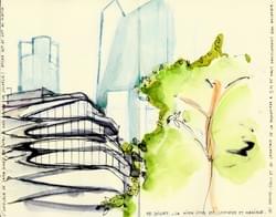 Immeuble de Zaha Hadid  sur la High Line  Immeuble de Zaha Hadid  sur la High Line
