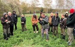 Feldbegehung mit Ernst Götsch