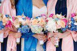 Galley Wedding, Nantucket Island. Flowers by Jean Cawley, photography by Zofia & Co. Photography.