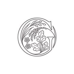 VECUA GRAND/スキンケアブランドの自然由来成分をモチーフにしたシンボルマーク VECUA GRAND/スキンケアブランドの自然由来成分をモチーフにしたシンボルマーク