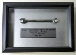 MECHANICS RETIREMENT GIFT MECHANICS RETIREMENT GIFT