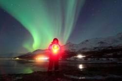 Aurora Seen in Tromsø, Norway Aurora Seen in Tromsø, Norway