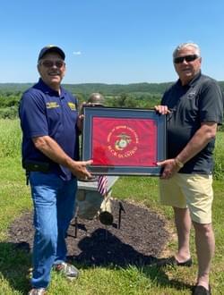 The lucky winner was Ken Johnson! He is a member of and Quartermaster for VFW Post 5892 out of Delaware. Congratulations, Ken!