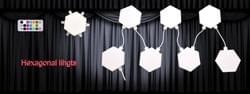 hexagonal lights hexagonal lights