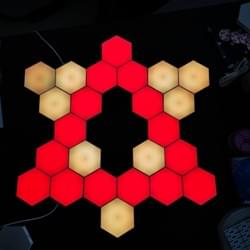 hexagonal lights hexagonal lights