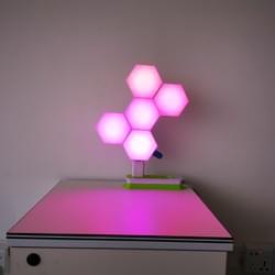 hexagonal LED table lamp hexagonal LED table lamp