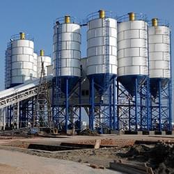mobile detachable cement storage silo