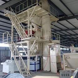 Dry mix mortar production line