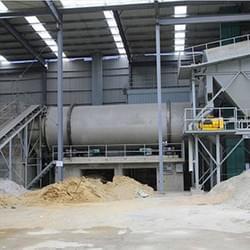 sand drying machine
