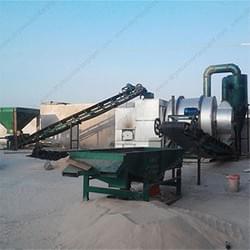 sand dryer with automatic dry mortar plant in china