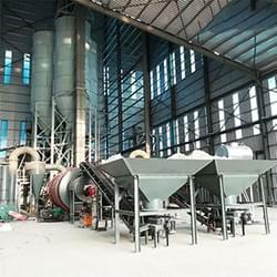 automatic dry mix mortar plant with sand drying production line