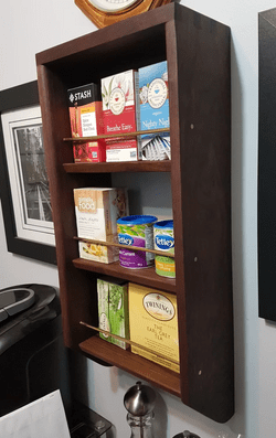 Walnut Tea Rack Walnut Tea Rack