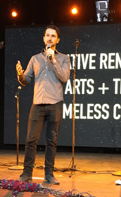 Producer/Curator: Into Action Workshop. "Creative Renewal: Arts & the Homeless Crisis" Producer/Curator: Into Action Workshop. "Creative Renewal: Arts & the Homeless Crisis"