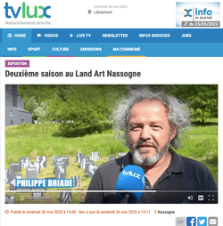 Reportage - interview sur TVLux du 25 mai 2023 Reportage - interview sur TVLux du 25 mai 2023
