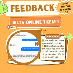 Mỗi ngày mở tin nhắn và nhận được những dòng feedback ấm áp từ các bạn học sinh chính là niềm hạnh phúc lớn nhất của IELTS TUTOR. Đây không chỉ là quả ngọt cho những nỗ lực, mà còn là nguồn động lực to lớn giúp đội ngũ IELTS TUTOR hoàn thiện và phát triển hơn mỗi ngày ☺️ Mỗi ngày mở tin nhắn và nhận được những dòng feedback ấm áp từ các bạn học sinh chính là niềm hạnh phúc lớn nhất của IELTS TUTOR. Đây không chỉ là quả ngọt cho những nỗ lực, mà còn là nguồn động lực to lớn giúp đội ngũ IELTS TUTOR hoàn thiện và phát triển hơn mỗi ngày ☺️