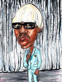 Tyler the Creator IGOR caricature