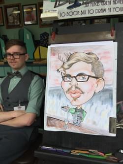 Full Body Color Bar Tending Scene Full Body Color Bar Tending Scene