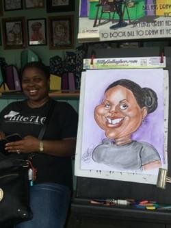 Color Face Caricature