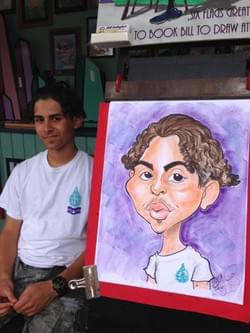 Color Face Caricature