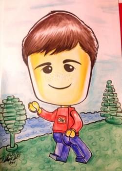 LEGO Caricature  LEGO Caricature