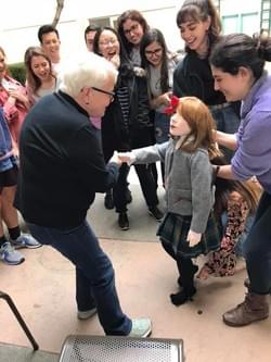 Paula Vogel and I with a puppet Paula Vogel and I with a puppet