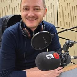 London UK. 2023. BBC, presenting 'Road Trip' program London UK. 2023. BBC, presenting 'Road Trip' program